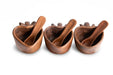 Beautiful Handmade Salsero made of Barro Negro with Brown Clay in form of Heart - CEMCUI