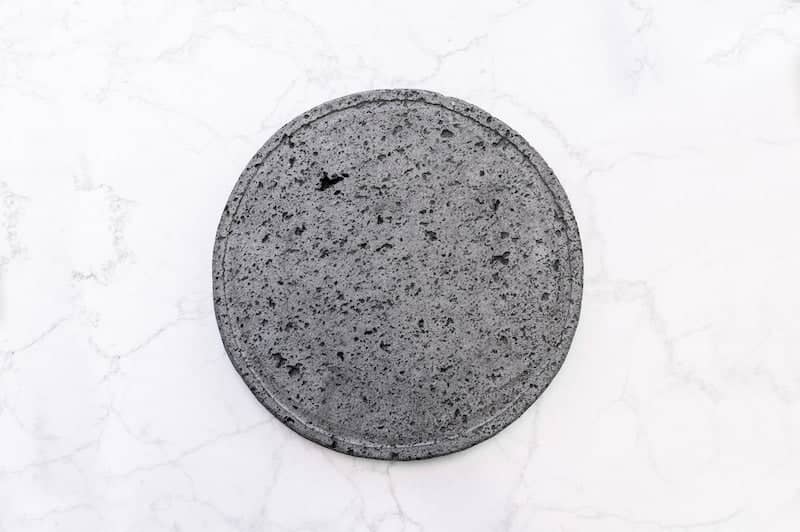 Comal "Comalli" Pizza Stone made from volcanic rock 12.5 Inches - CEMCUI