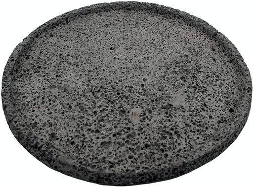 Comal Volcanic Stone Pizza Stone with Juice Retainer 12.6 inches - CEMCUI