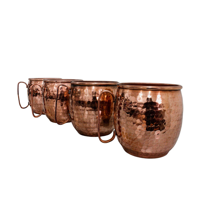 Craft by Order - 4 Kit Hammerd Copper Mug 17 Ounce - CEMCUI