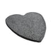 Craft by Order - Heart Shaped Comal of Volcanic Stone 12.5x13.3in - CEMCUI