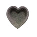 Craft by Order Set of Three Heart Shape Volcanic Stone Salseras, Sauce tray, holder - CEMCUI