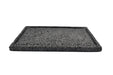 Duo Set of Volcanic Stone Atizar Grill Stone: Rectangular Comal - 7.9" x 11.8" for Authentic Cooking - CEMCUI