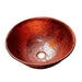 Hand Made Hammered Copper Overmount Sink 13.7 - CEMCUI