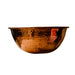 Hand Made Hammered Copper Overmount Sink 13.7 - CEMCUI