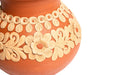 Made by Order - Oaxaca Hand Made - Red Clay "Floreros" Flower Pot - CEMCUI