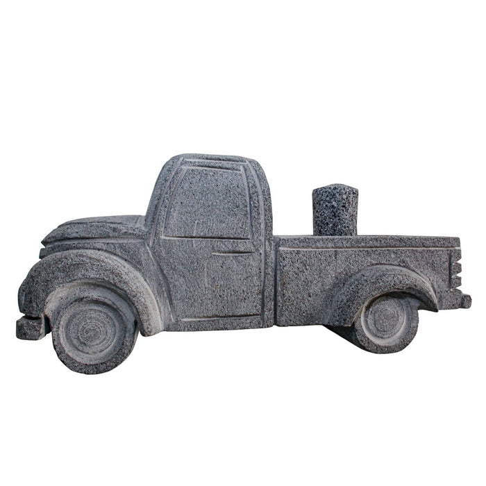 Craft by Order - Molcajete Molcatroca Old Pick-Up made of Volcanic Stone