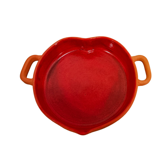 Red Clay Cazuela Set - Perfect Pair for Romantic Meals