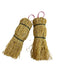 Set of 2 - Artisanal Paja Cleaning Brushes for Molcajete - CEMCUI