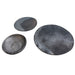 Set of 4, 3-piece black clay crockery colour Black - CEMCUI