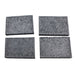 Set of 4 Rectangular shaped planes / comales made of volcanic stone - CEMCUI
