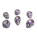 Set of 6 Tequila Skull Shot Glasses Made of Talavera 2 ounces - CEMCUI