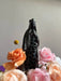 Set of Two 10-inch Oaxacan Black Clay Virgin Mary Sculptures Virgen Maria - CEMCUI