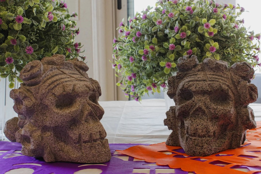 Two Catrinas for Decoration "Día de los Muertos" 6 Inches tall - CEMCUI
