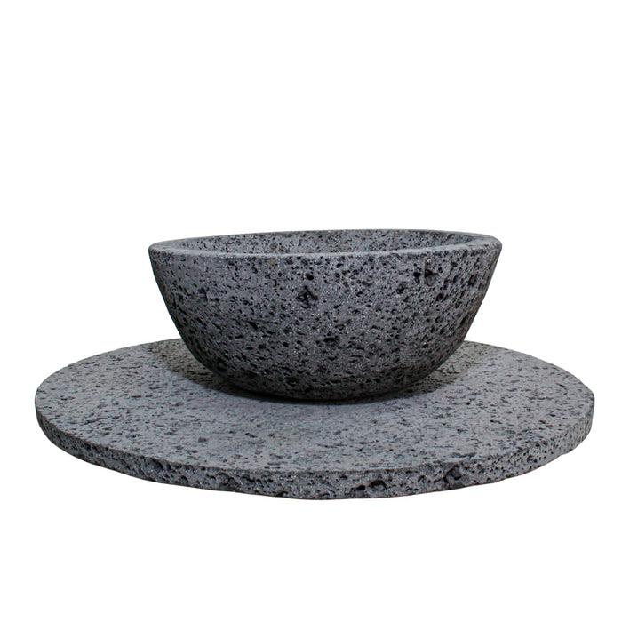 Volcanic Stone Bowl and Griddle - CEMCUI